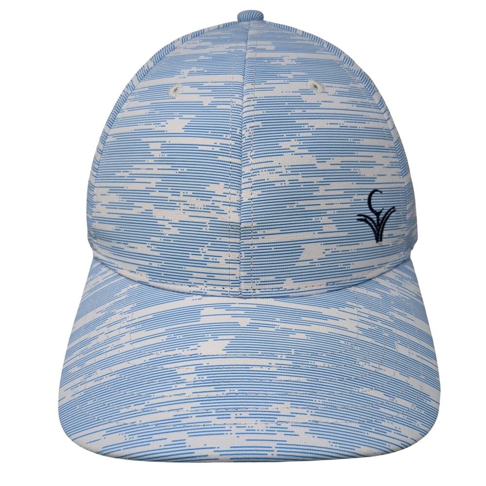 Ahead Performance Strapback Baseball Cap Blue One… - image 1